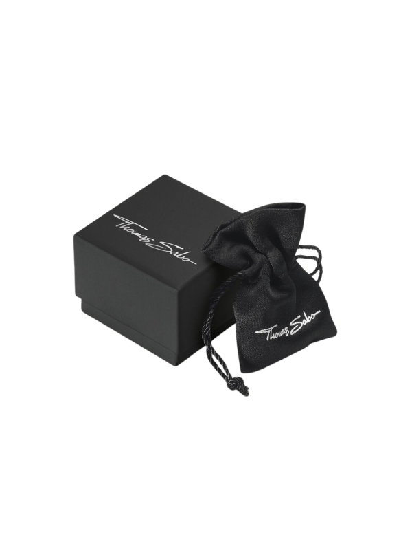 Bague Anneau En Argent Avec Zircon Blanc Et Gravure