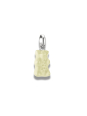 Charm Pendant Goldbears In White Connect Silver