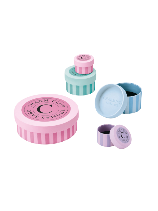 Charm-Anhänger Pavé-Herz Connect Silber