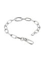Bracelet Charm Avec Maillon Connect En Argent