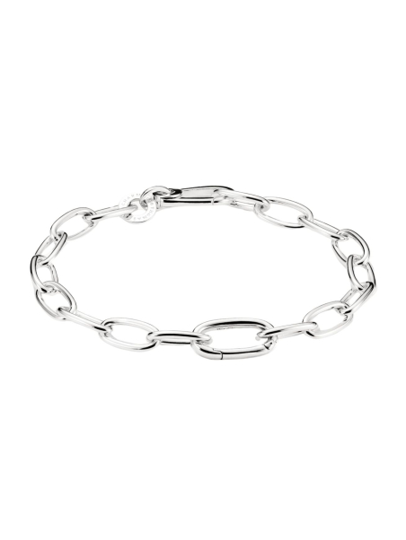 Charm-Armband Mit Connect-Verbindung Aus Silber
