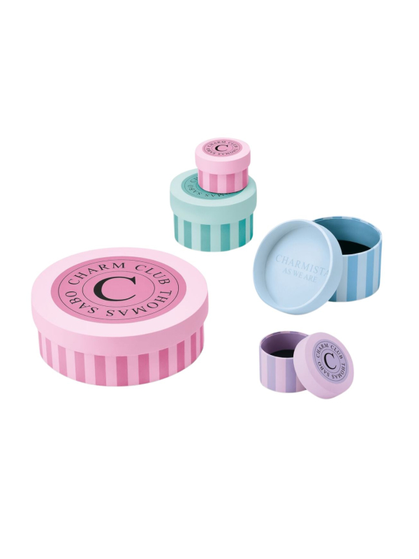 Bracelet charms avec trois maillons Connect plaqués or