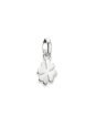 Pendentif Charm Trèfle Porte-Bonheur Connect Argent