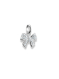 Charm Pendentif Nœud avec Pierres Connect Argent