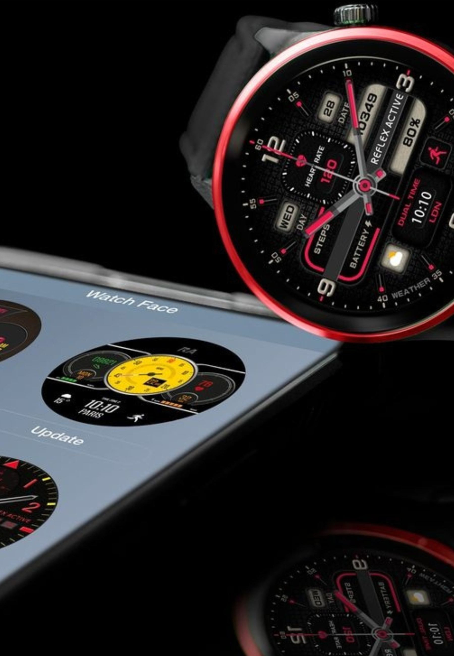 Reloj inteligente Reflex Active Serie 54 con pantalla AMOLED, GPS y llamadas inteligentes