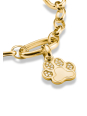 Pendentif Charm Patte avec Pierres Connect Doré à l'Or Fin