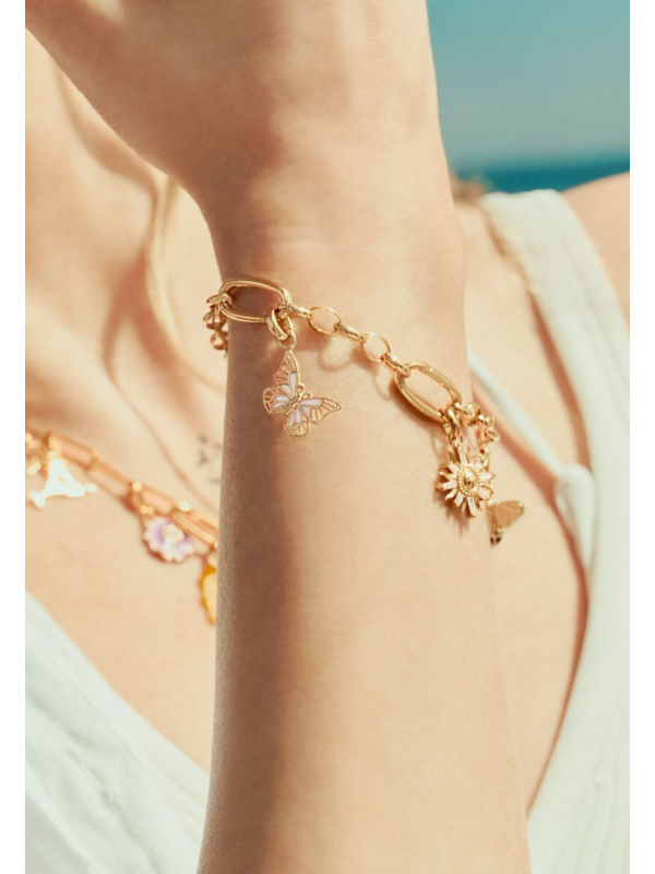 Pendentif Charm Papillon Connect Argent