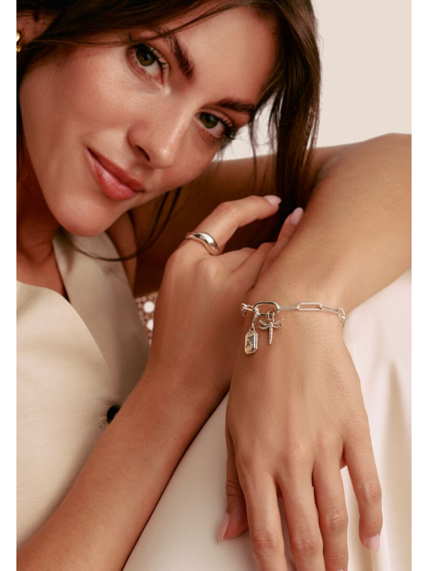 Colgante Libélula con Piedras Connect en Plata