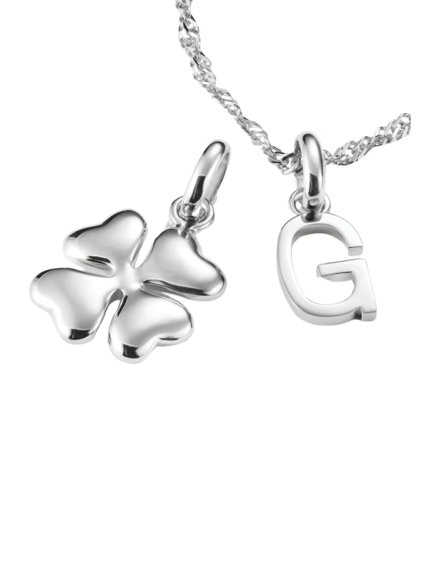 Colgante Letra G Connect en Plata