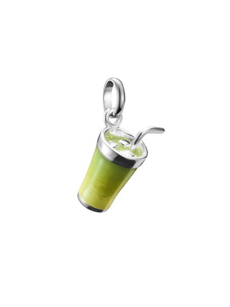 Charm-Anhänger Matcha Latte Connect aus Silber