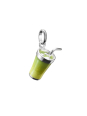 Pendentif charm matcha latte Connect en argent