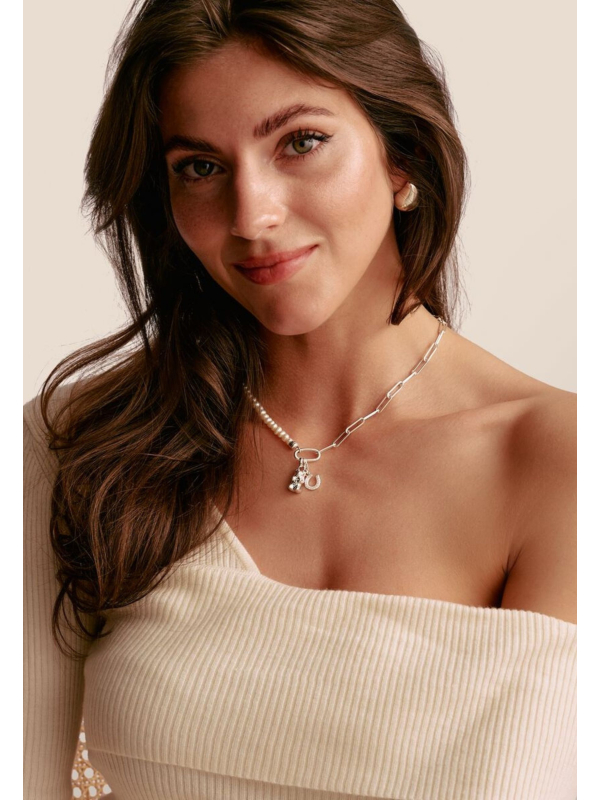 Pendentif charm ourson doré Connect en argent