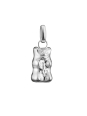 Pendentif charm ourson doré Connect en argent