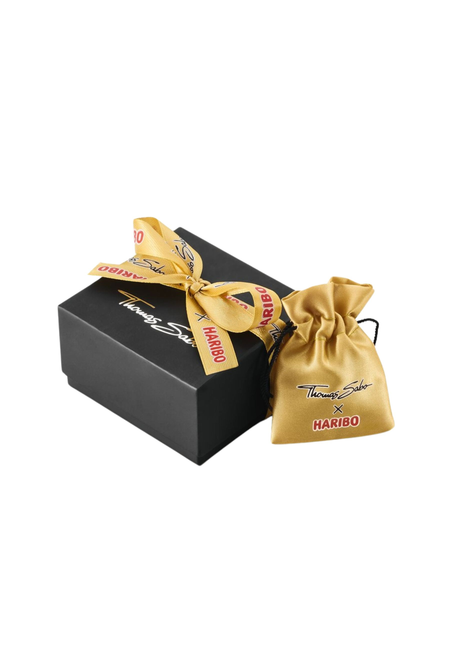 Charm-Anhänger Goldbär Connect vergoldet