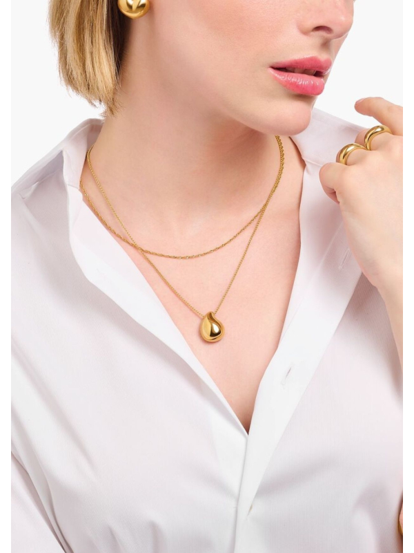 Vergoldete Singapur-Halskette