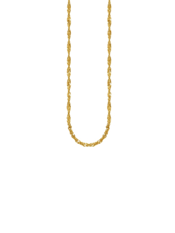 Vergoldete Singapur-Halskette