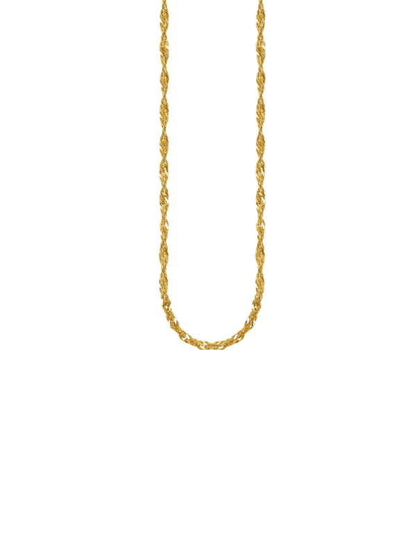 Vergoldete Singapur-Halskette