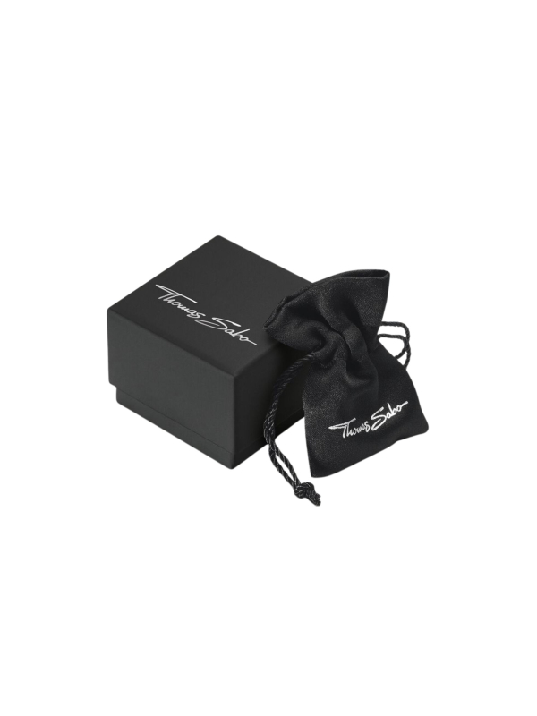 Charm-Halskette Figaro-Design aus Silber