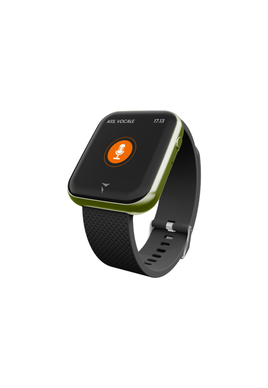 Techmade Smartwatch Black & Green – Unisex