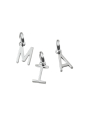 Colgante Charm Letra I Connect Plata