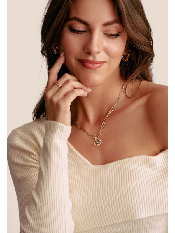 Colgante Charm Letra P Connect Plata