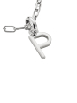 Charm-Anhänger Buchstabe P Connect Silber