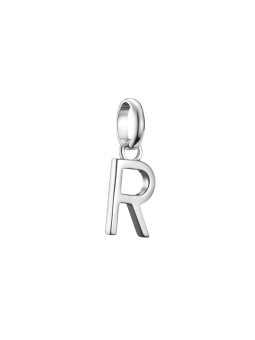Colgante Charm Letra R Connect Plata