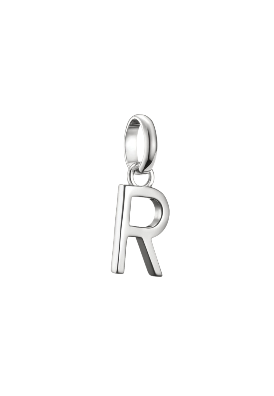 Colgante Charm Letra R Connect Plata