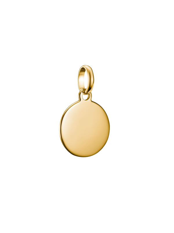 Charm Pendant Coin Connect Gold-Plated