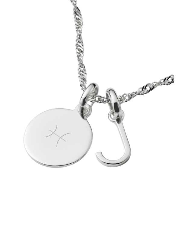 Pendentif Charm Pièce Connect Argent