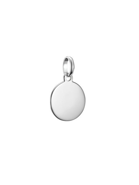 Pendentif Charm Pièce Connect Argent