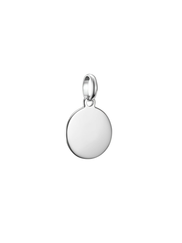 Colgante Charm Moneda Connect Plata