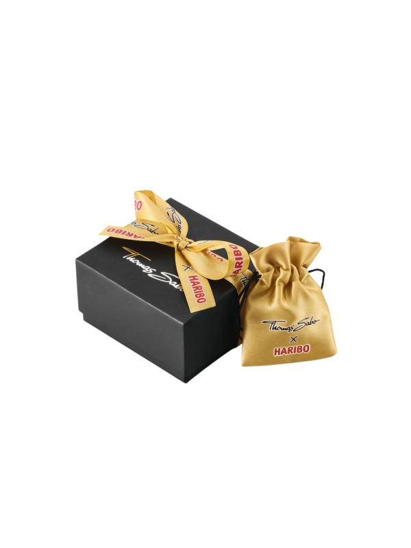 Colgante charm Goldbears en azul Connect plata