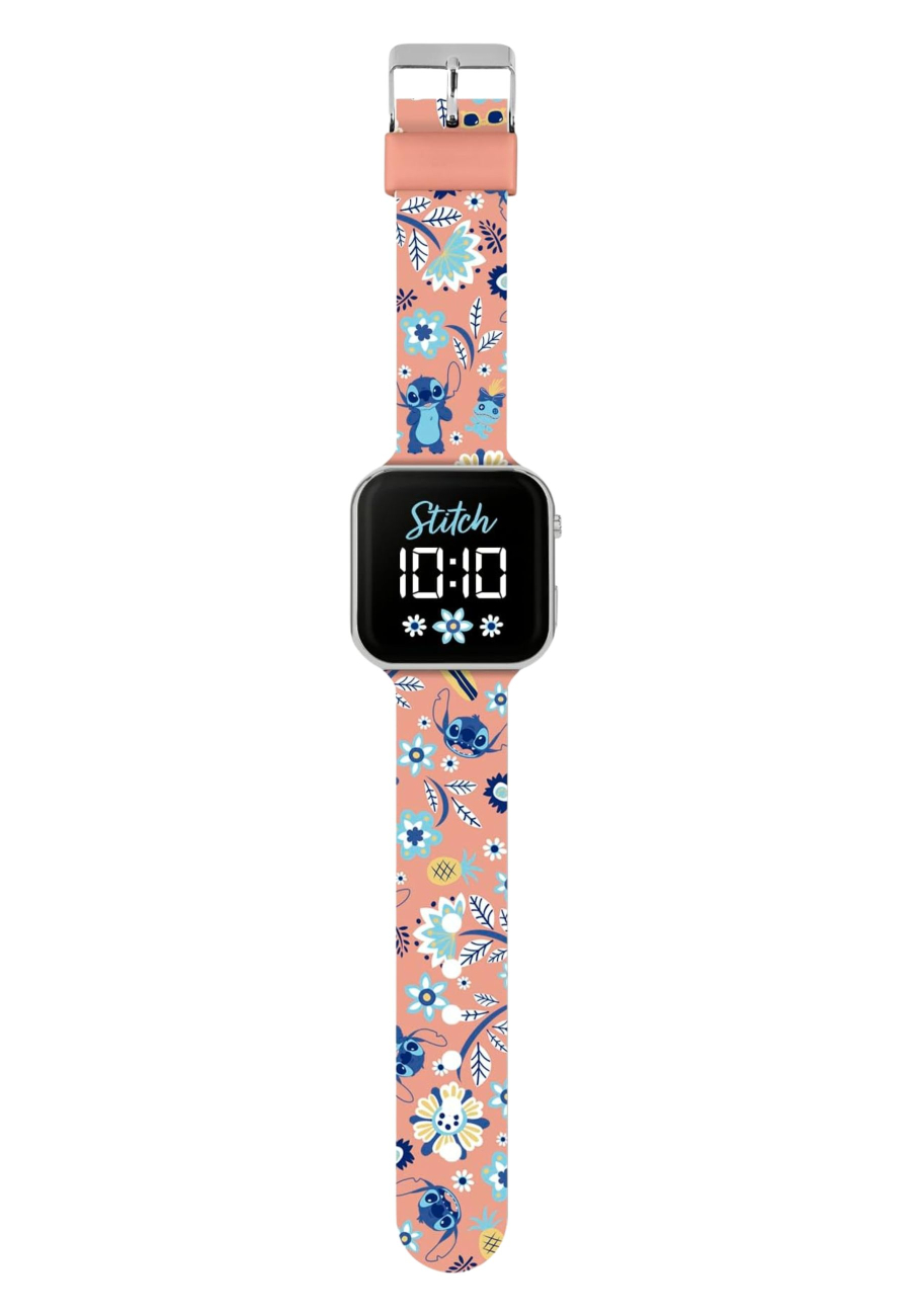 Lilo & Stitch LED-Uhr mit Aufdruck
