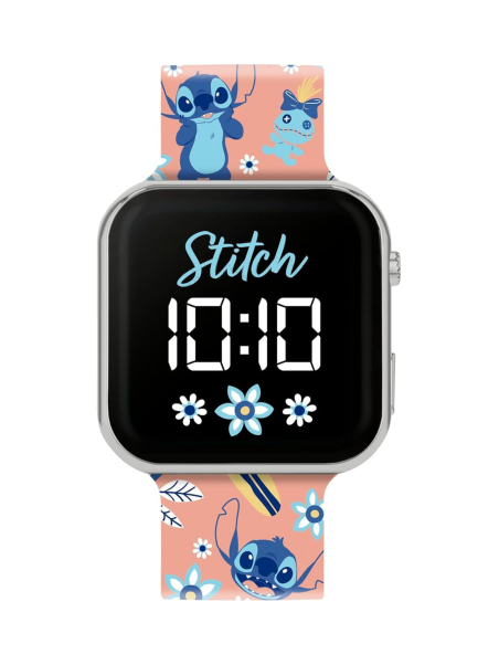 Reloj LED con Diseño Estampado de Lilo & Stitch