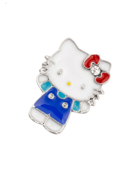 Pendientes Hello Kitty Chapados en Plata