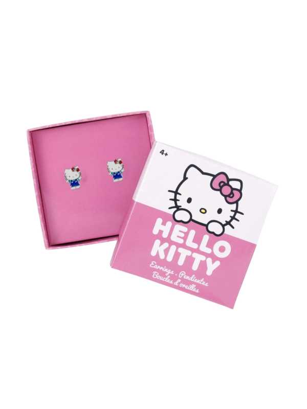 Pendientes Hello Kitty Chapados en Plata