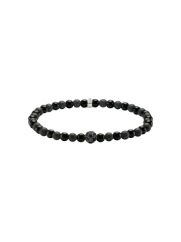 Pulsera Talismán Energía Positiva con Cuentas de Obsidiana