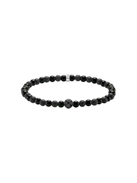 Bracelet Talisman Énergie Positive avec Perles d'Obsidienne