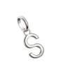 Colgante charm letra S Connect de plata