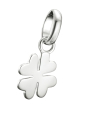 Charm Pendant Lucky Clover Connect Silver