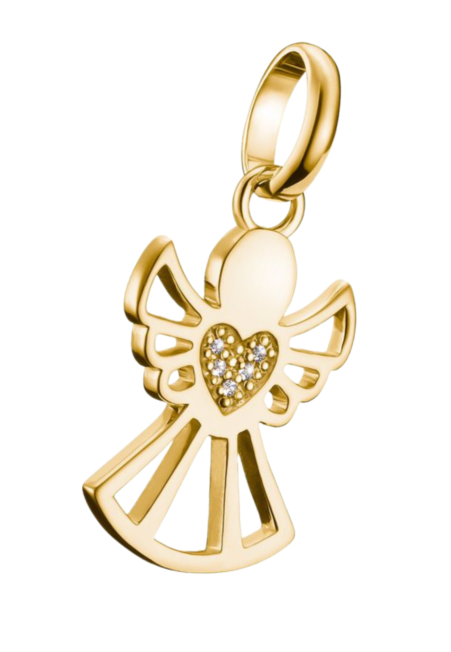 Pendentif Charm Gardien de l'Amour Connect Doré à l'Or Fin