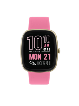 REFLEX Smartwatch Pink Silicone Strap