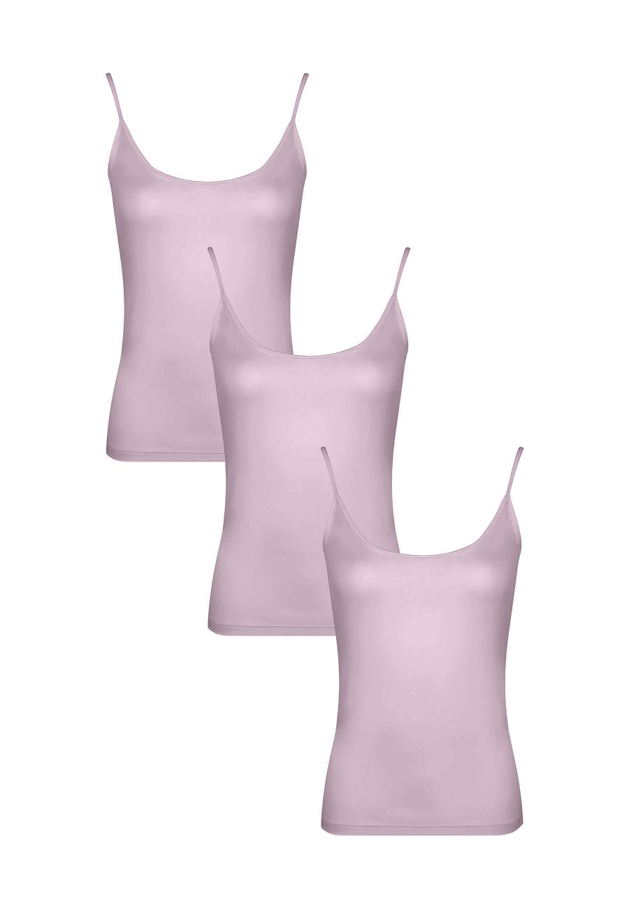 BASIC MAX Spaghetti-Tanktop 3er Pack