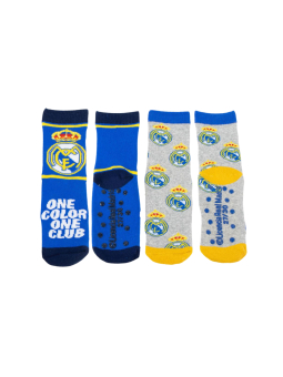 Anti-Rutsch-Socken mit Applikationen - Real Madrid
