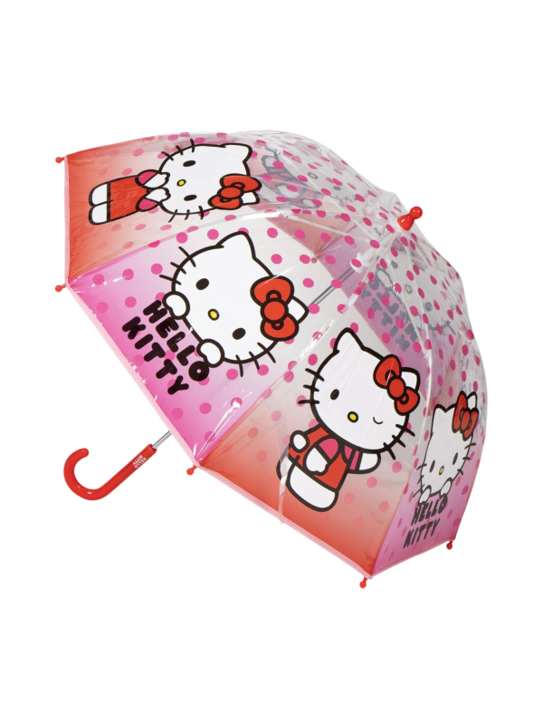 Hello Kitty Manueller Bubble-Regenschirm
