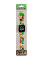 Minecraft Kinder-LED-Digitaluhr mit bunter Silikonarmband