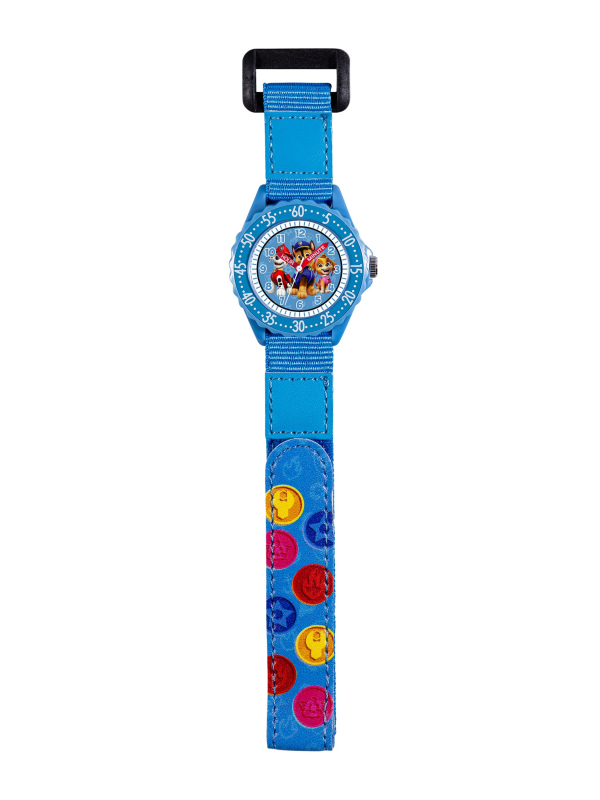 Paw Patrol "Zeit-Lehrer" Uhr mit Stoffarmband