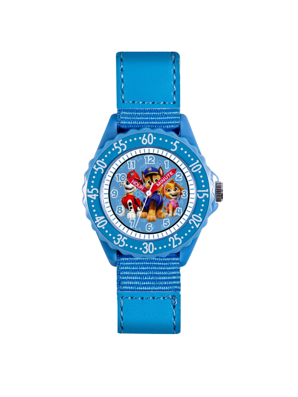 Paw Patrol "Zeit-Lehrer" Uhr mit Stoffarmband