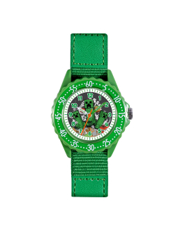Minecraft Fabric Strap Time Teacher Watch